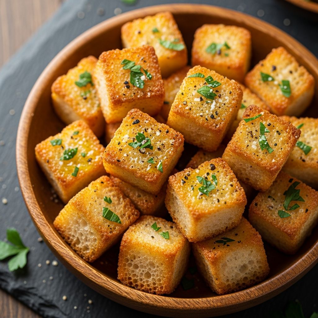 Unlock crispy, golden croutons in minutes using your air fryer—perfect for salads, soups, and snacks with endless flavor twists.
