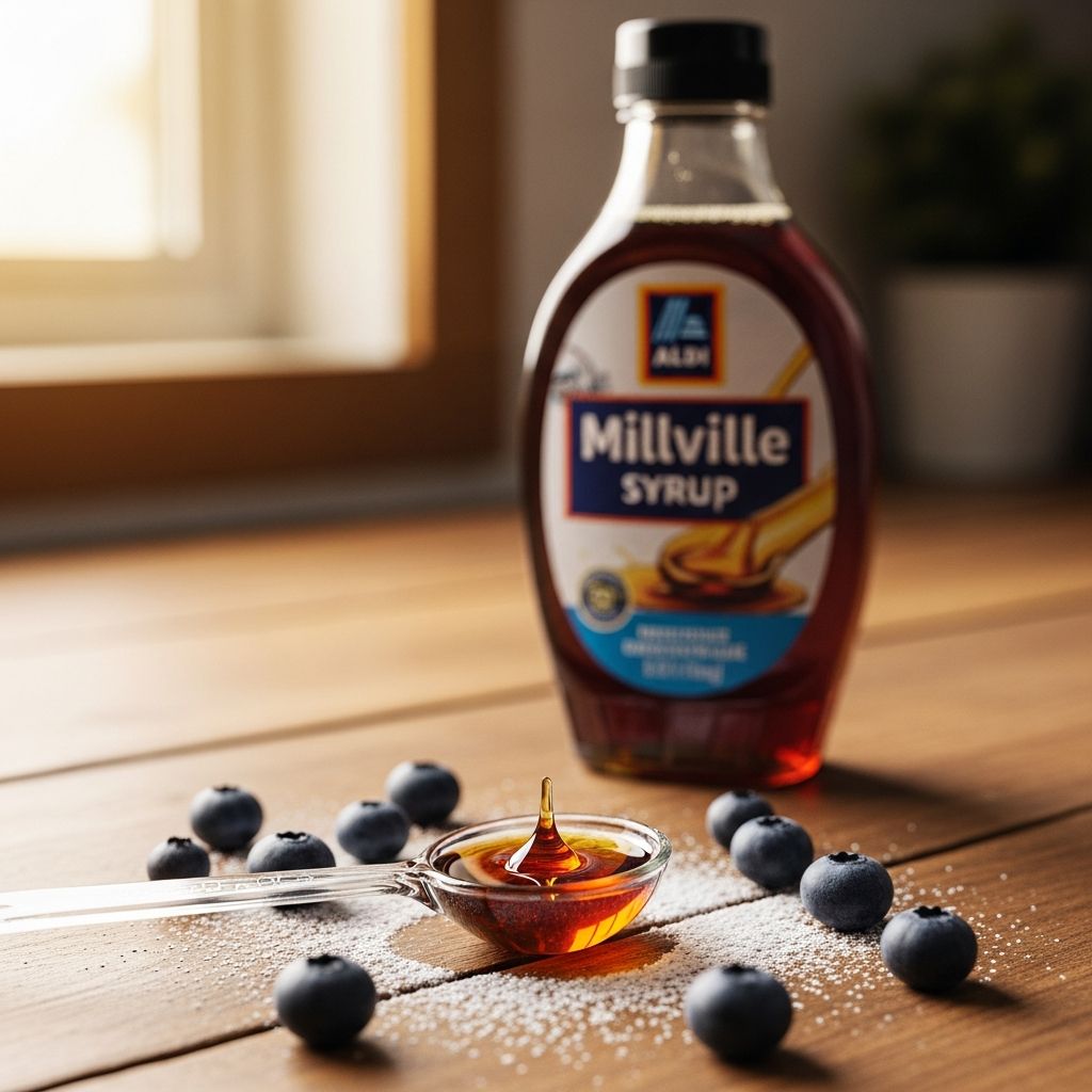 Aldi's popular Millville pancake syrup undergoes a subtle recipe tweak, sparking debates on taste, value, and high-fructose corn syrup's role in everyday staples.