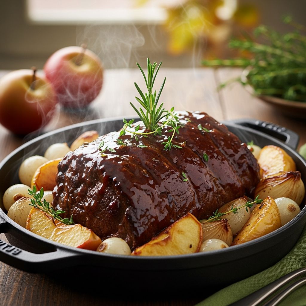 Apple Cider Pot Roast: 5-Step Mastery For Fork-Tender Roast Discover the ultimate fall comfort dish: tender beef braised in sweet apple cider with caramelized veggies and herbs for unforgettable flavor.