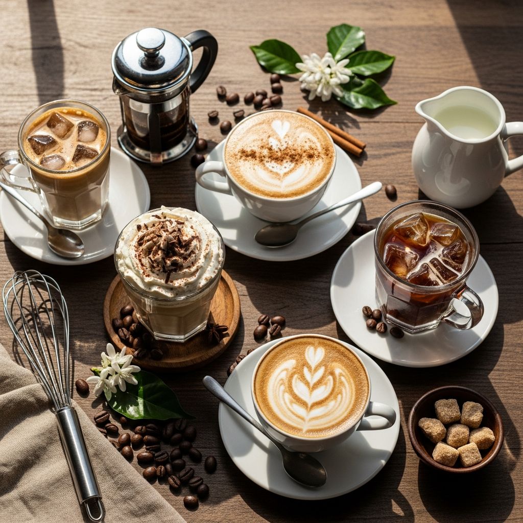 Master barista-quality coffee drinks with simple ingredients and easy techniques