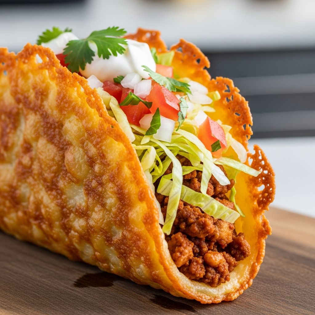 Master the art of making protein-rich, zero-carb taco shells from melted cheese