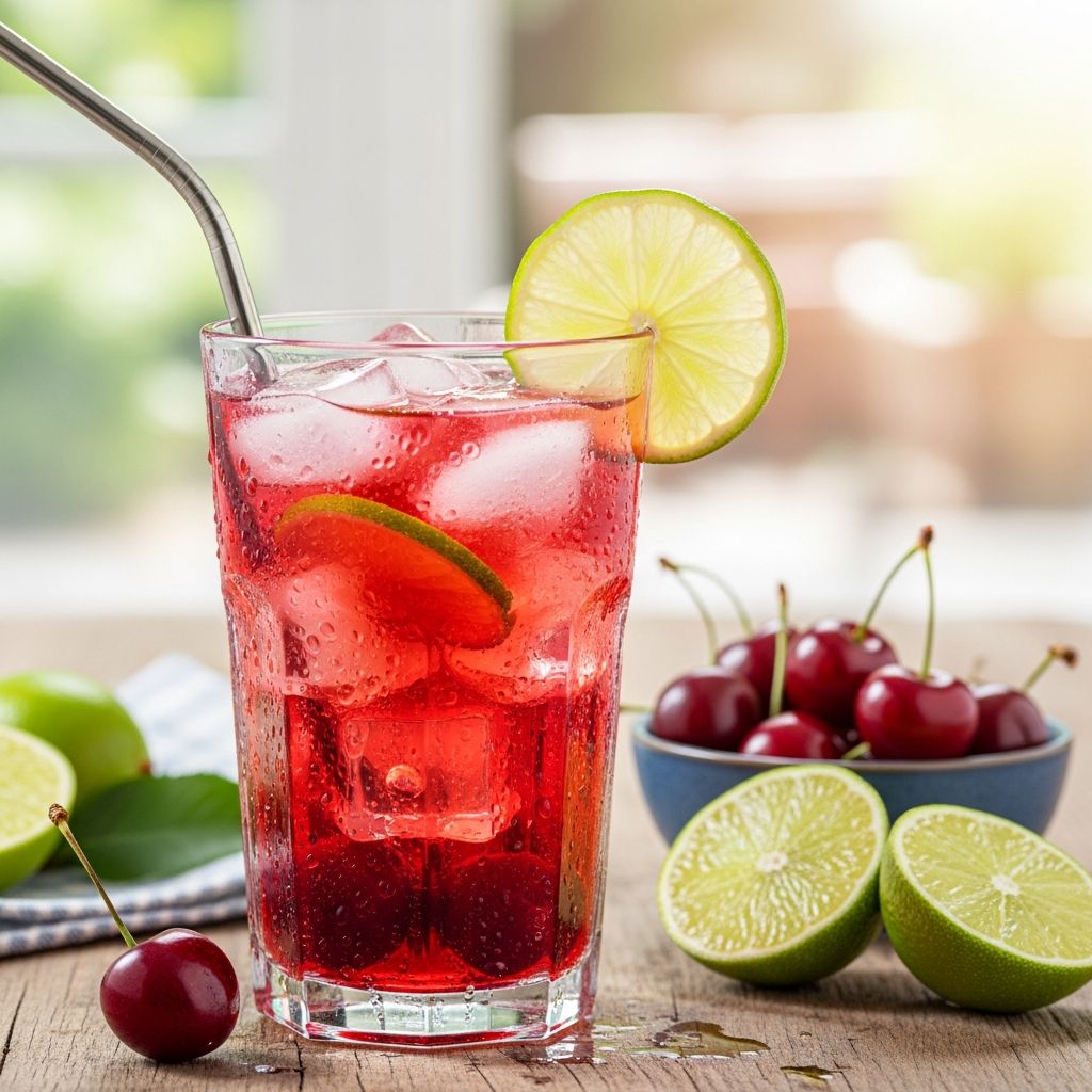 Master the art of crafting homemade cherry limeade with simple ingredients and easy techniques.