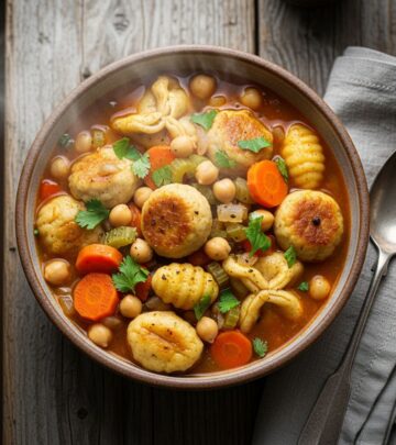 Master the art of creating hearty, flavorful chickpea stews with tender dumplings from around the world.