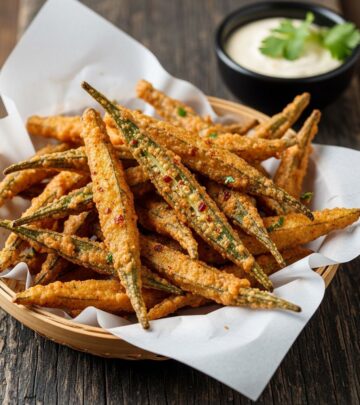 Transform humble okra into irresistible crispy fries with simple baking techniques and bold seasonings for a healthy snack.