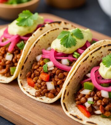 Discover hearty, plant-based lentil tacos bursting with bold flavors, perfect for quick weeknight dinners or meal prep.