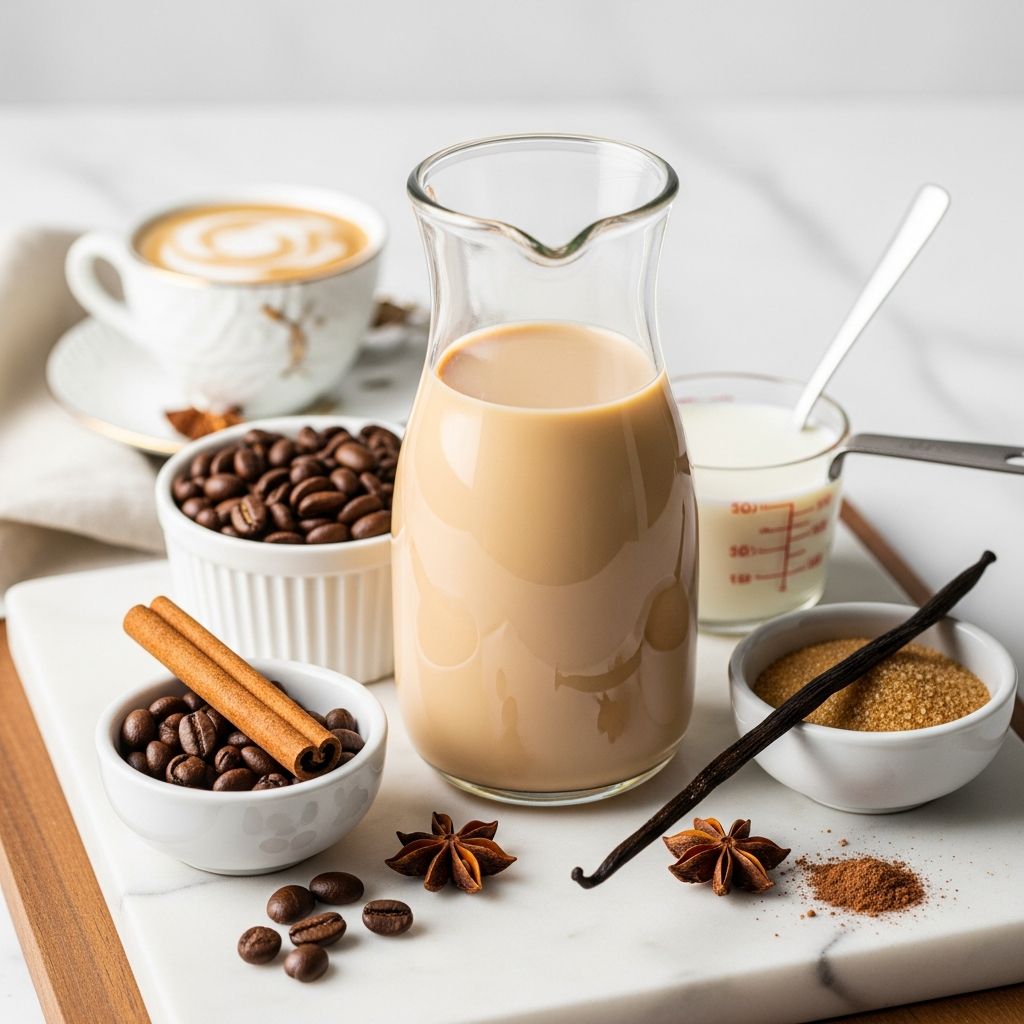 Craft your own creamy, flavorful coffee creamers at home with simple ingredients for richer brews without store-bought additives.