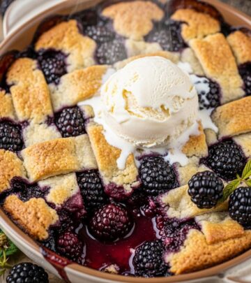 Discover a foolproof recipe for tender Bisquick-topped blackberry cobbler that's ready in under an hour with fresh or frozen berries.