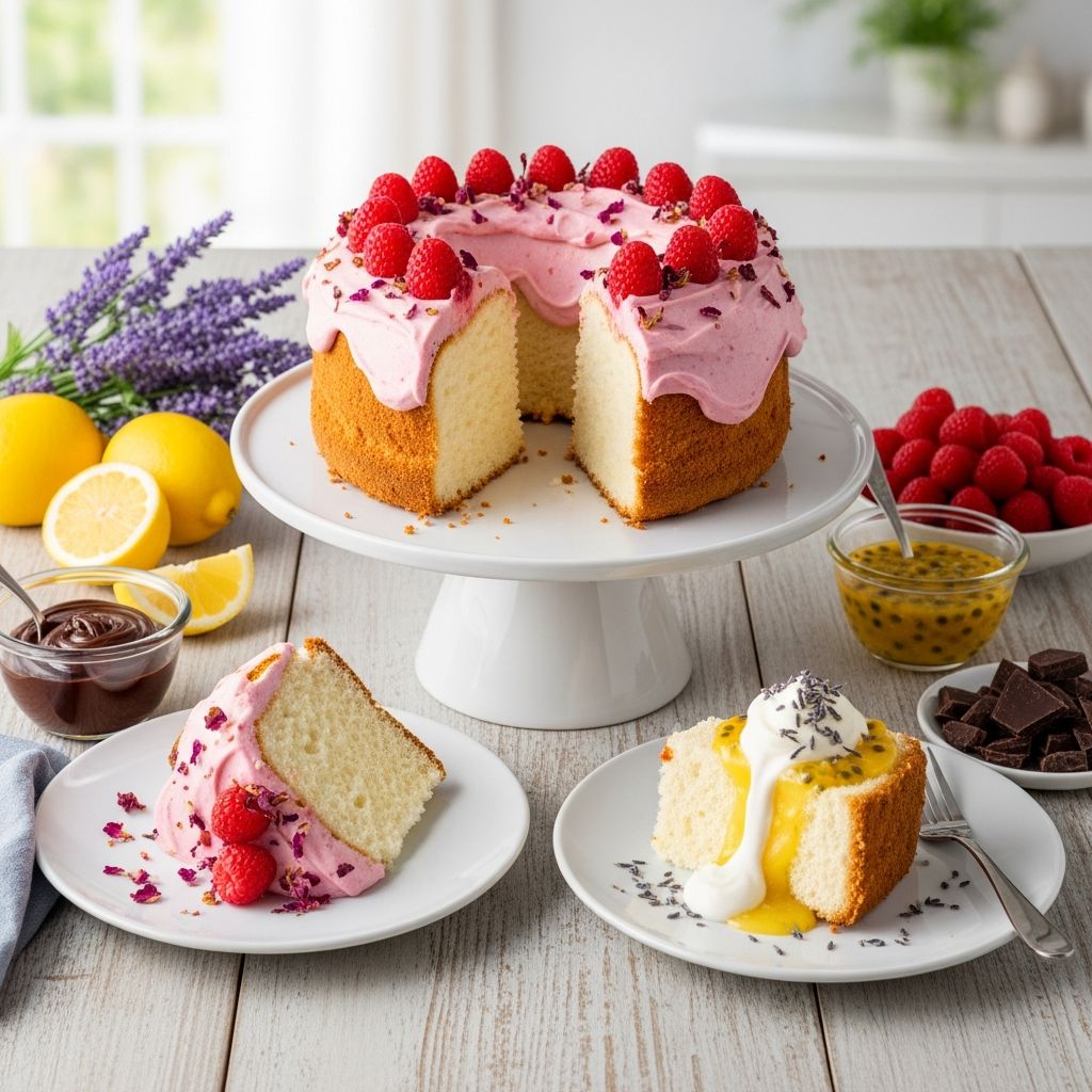 Elevating Angel Food Cake: Modern Frosting and Filling Ideas Transform your angel food cake with creative frosting and filling combinations