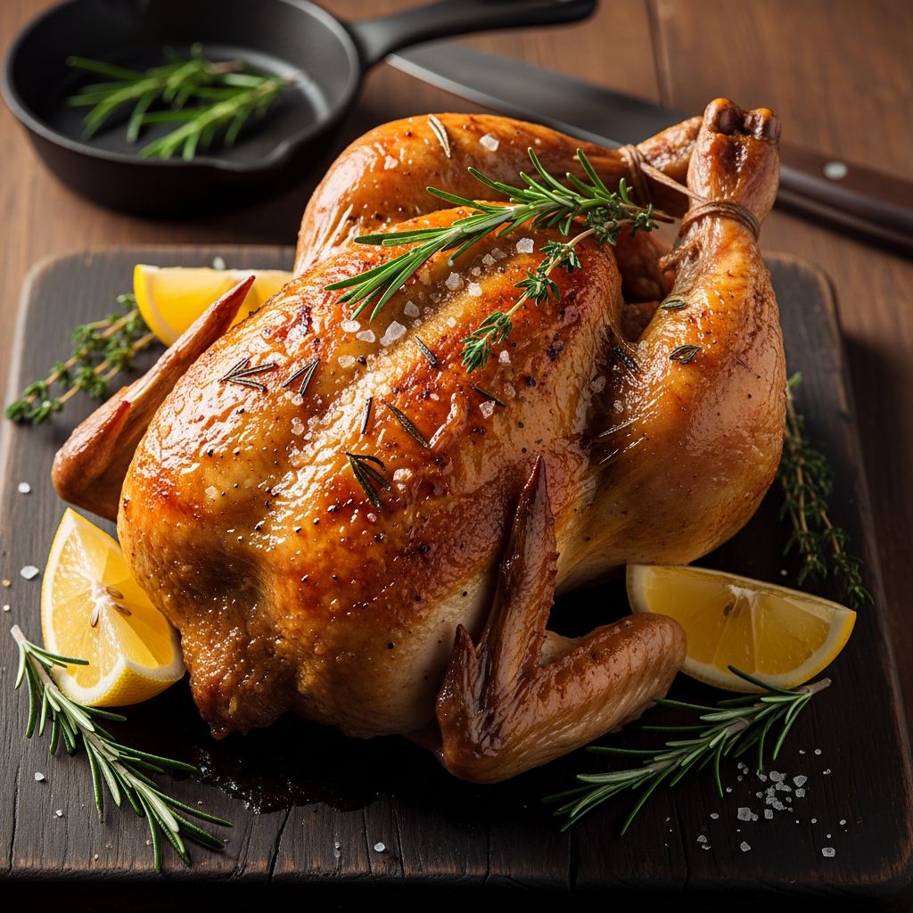 Discover innovative techniques to roast a whole chicken in as little as 18 minutes with high-heat methods for crispy skin and juicy meat.