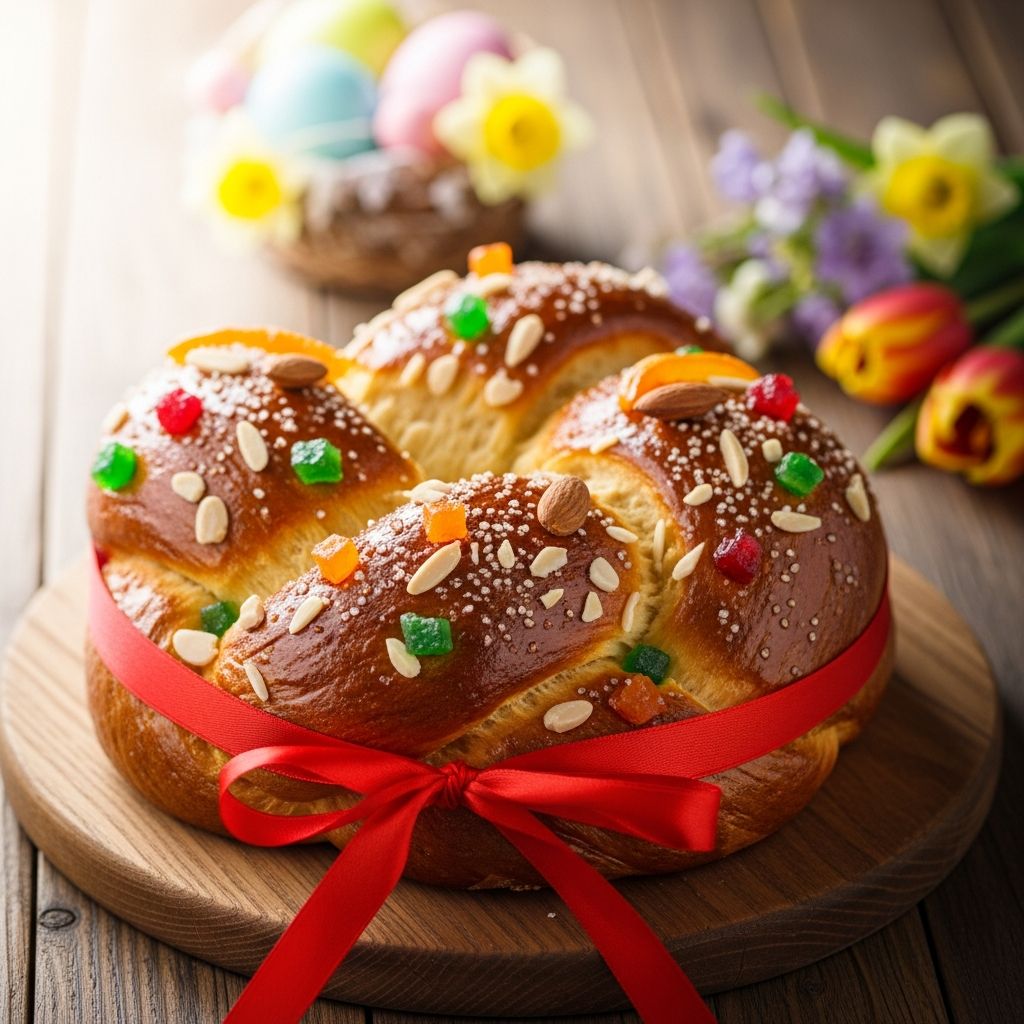 Discover the art of crafting vibrant, egg-adorned Easter bread that blends rich flavors with holiday symbolism for unforgettable celebrations.
