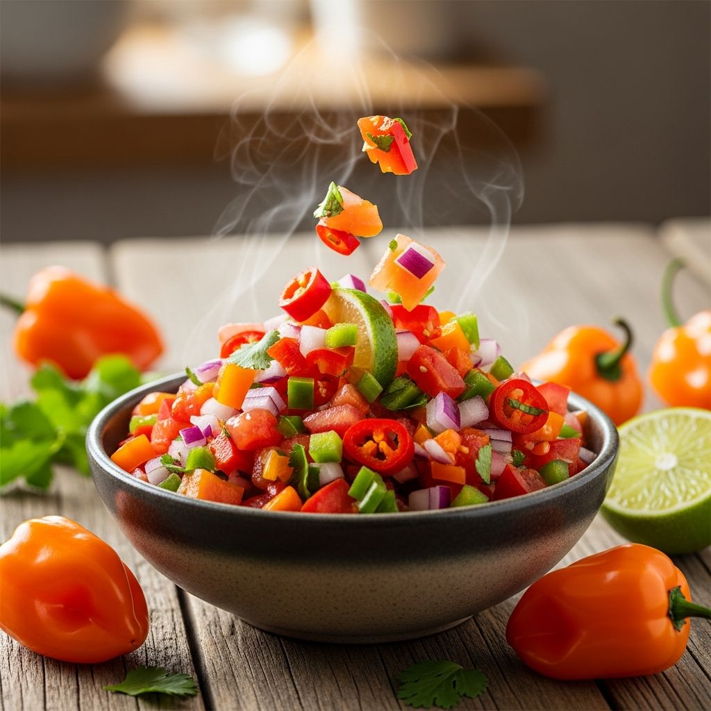 Unlock the intense heat and smoky depth of habanero salsa with expert techniques for roasting, blending, and perfecting this bold condiment.