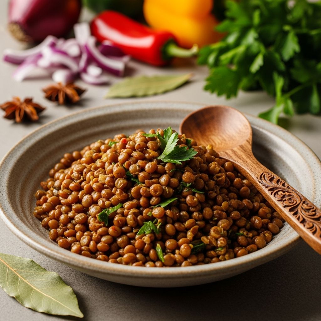 Master the art of big-batch marinated lentils for effortless meal prep, salads, and versatile vegan dishes that burst with tangy, savory goodness.