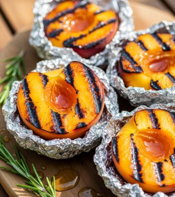 Transform ripe peaches into a caramelized summer treat with this simple foil-grilling method that enhances natural sweetness.