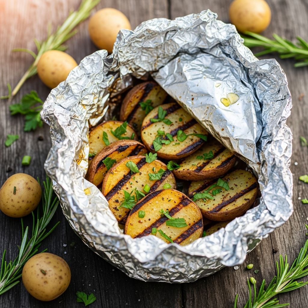 Master the art of grilling potatoes in foil packets for crispy, flavorful sides that elevate any barbecue with minimal effort.