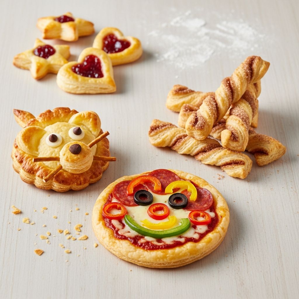 Discover simple, delicious puff pastry recipes that kids can make with minimal supervision for snacks, meals, and treats.