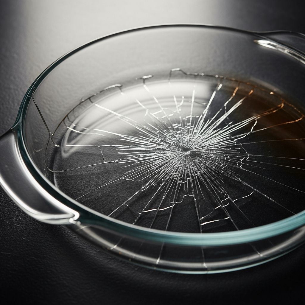 Learn why modern glass bakeware breaks and how to prevent kitchen accidents.