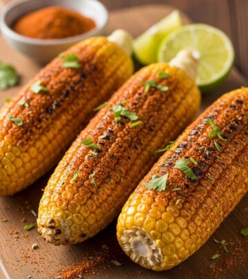 Transform your barbecue with charred corn and zesty spice blends