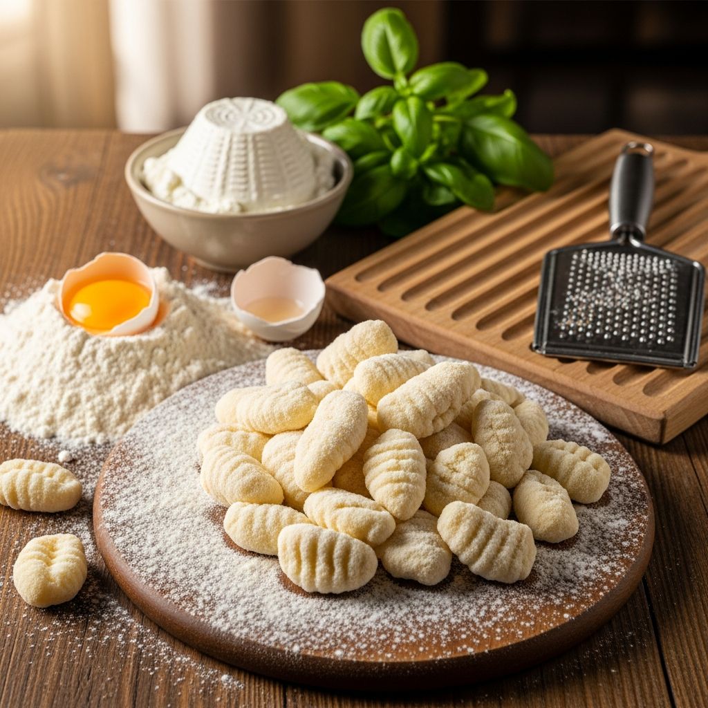 Master the art of creating tender, pillowy ricotta gnocchi from scratch