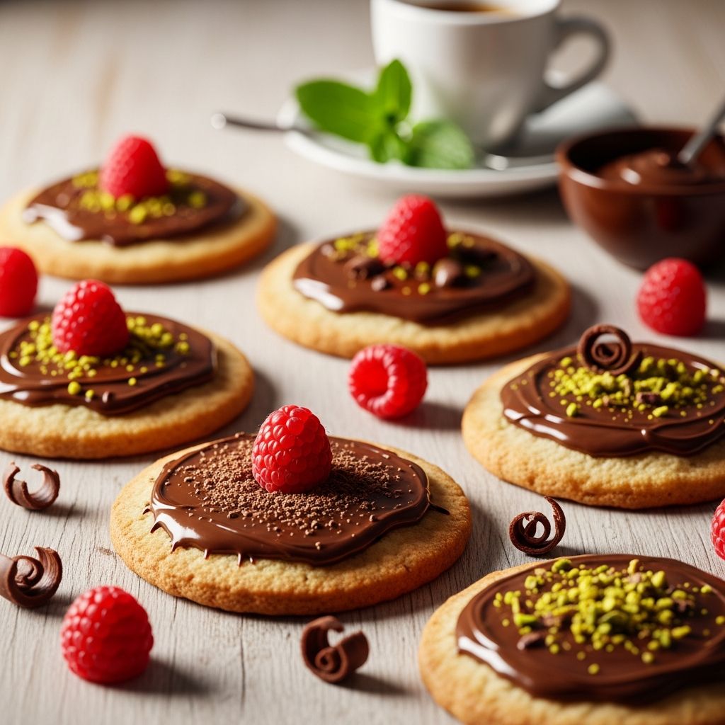 Master the art of crafting sophisticated Italian chocolate cookies with spiced elegance.