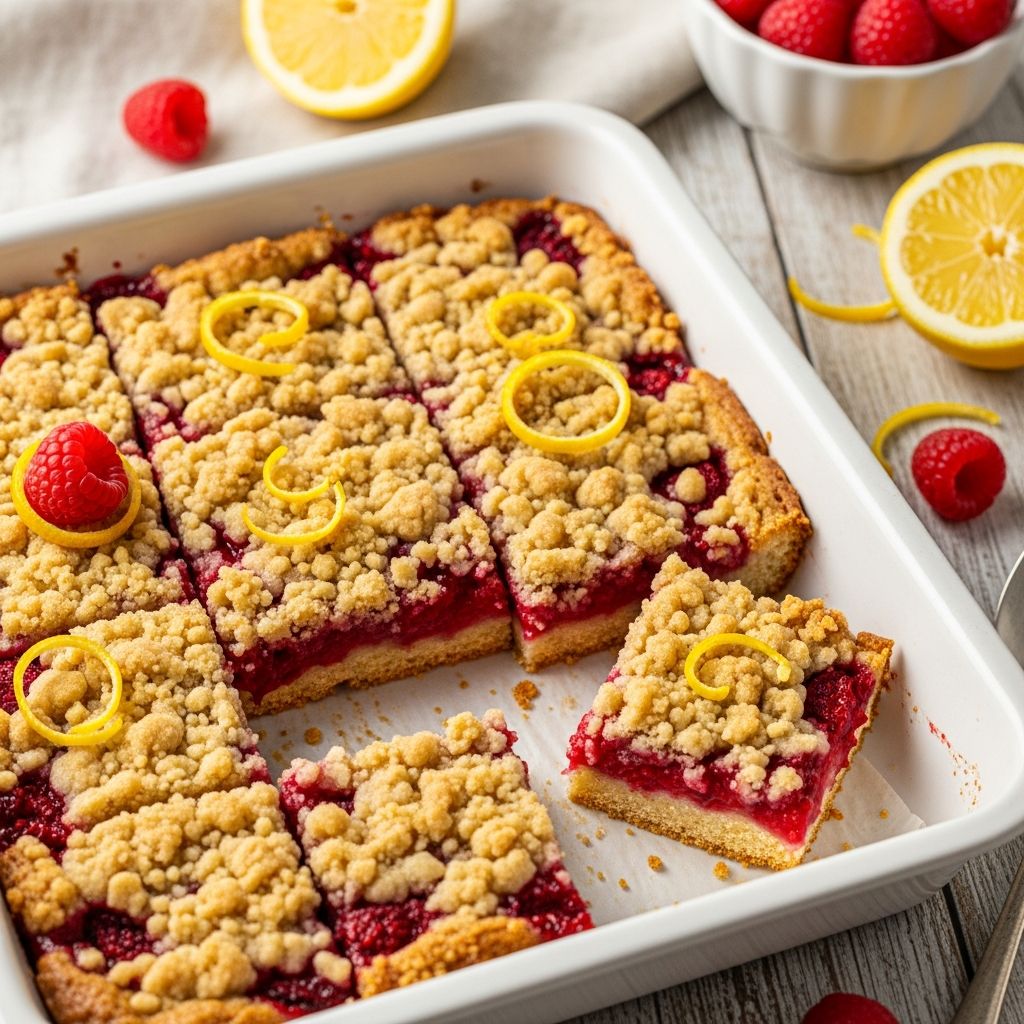 Master the perfect balance of zesty citrus and tart fruit in one irresistible layered bar.