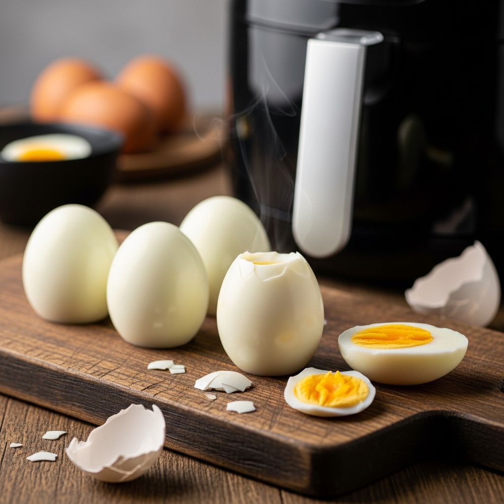 Hard Boiled Eggs In An Air Fryer: Easy Step-By-Step Guide Discover the fastest, easiest method to cook perfect hard boiled eggs using your air fryer