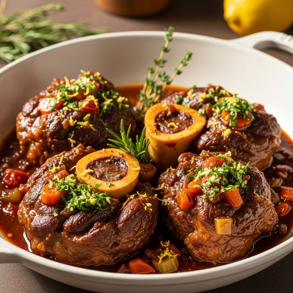 Discover the art of slow-braised Osso Buco: tender shanks, rich sauce, and perfect pairings for an unforgettable Italian feast.
