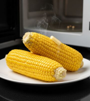 Master the art of preparing perfectly steamed corn using just your microwave and husk