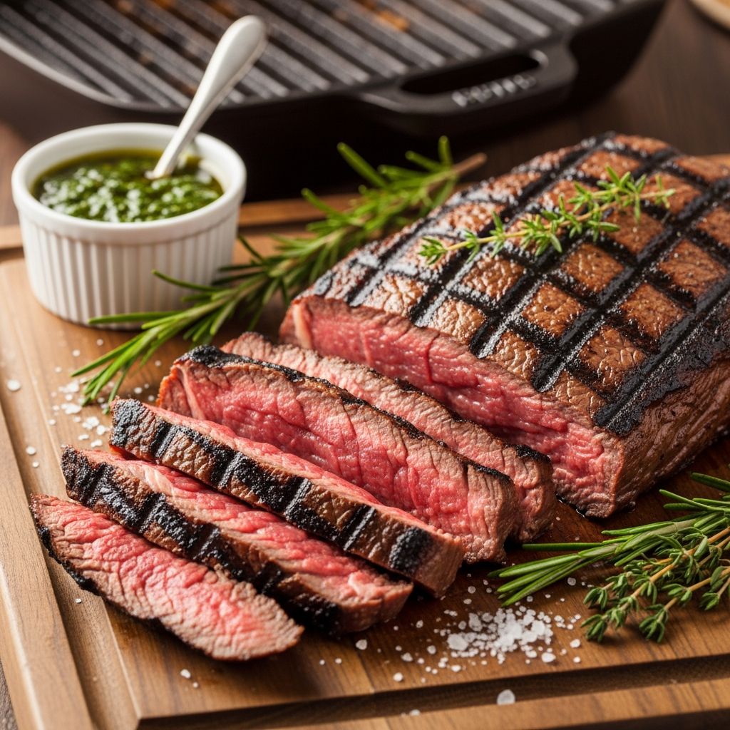 Master the art of grilling flank steak with simple marinades and expert techniques for juicy, flavorful results every time.