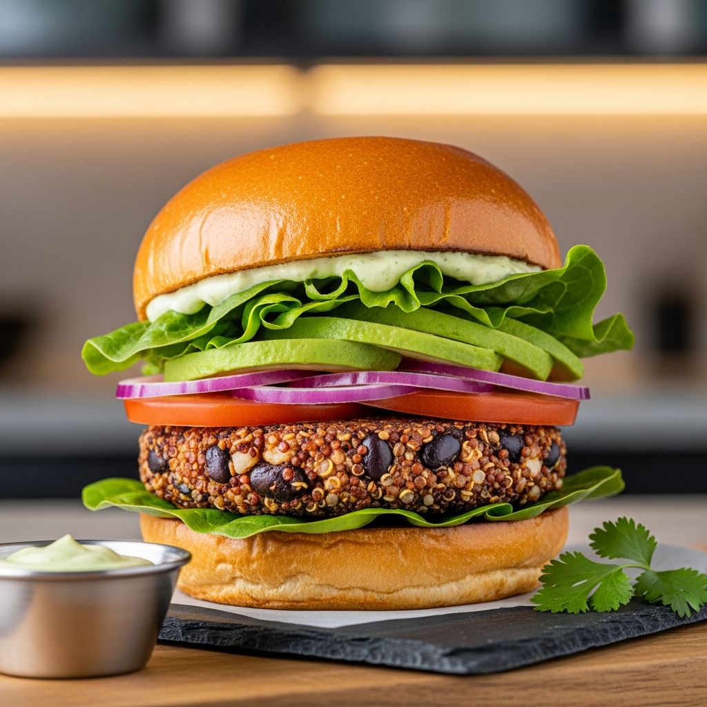 Discover how to create protein-rich, satisfying vegetarian burgers using wholesome ingredients