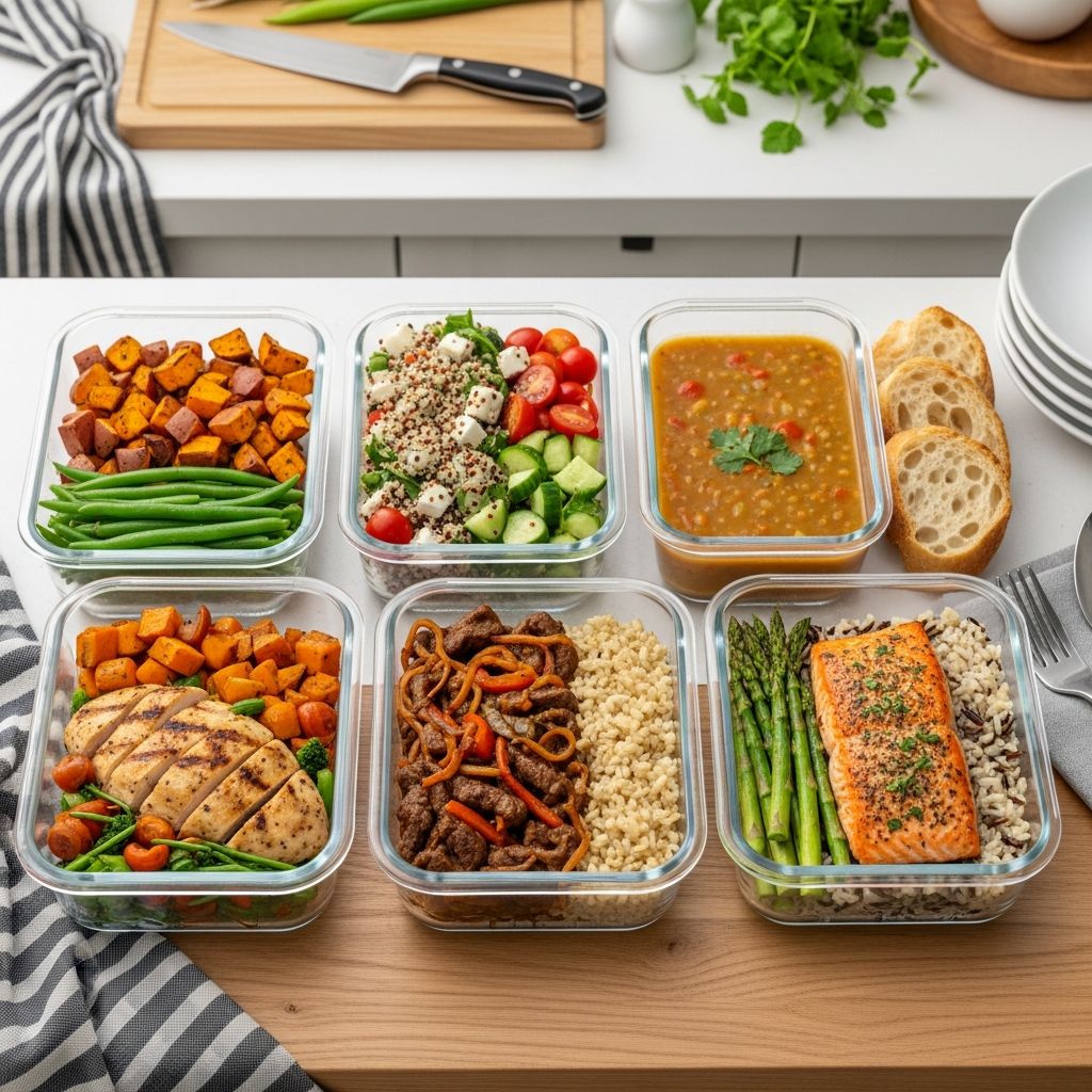 Discover simple strategies and recipes to prepare dinners in advance, saving time and stress during your busiest weeks.