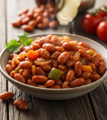 Discover simple, flavorful vegetarian baked beans using canned beans for a fast, meat-free side dish everyone loves in under an hour.