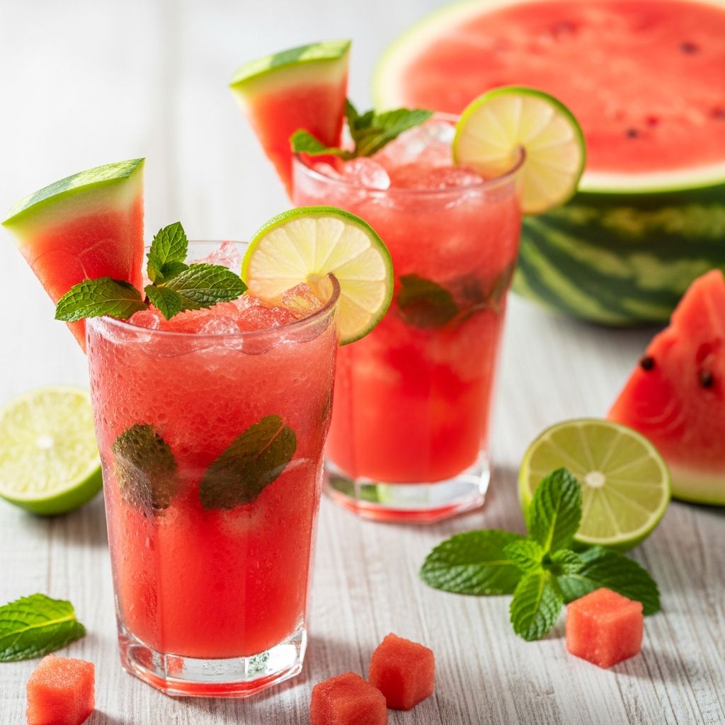 Watermelon Mojitos: Easy Pitcher Recipe For 6-8 Guests Discover the ultimate summer sipper: fresh watermelon, zesty lime, and crisp mint unite in this easy, crowd-pleasing mojito variation.