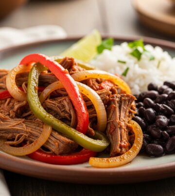 Master the art of Ropa Vieja, Cuba's beloved shredded beef dish bursting with sofrito flavors and tender meat perfection.