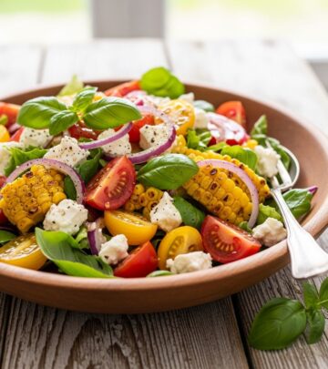 Master the art of creating vibrant, fresh corn and tomato salads perfect for warm-weather entertaining.