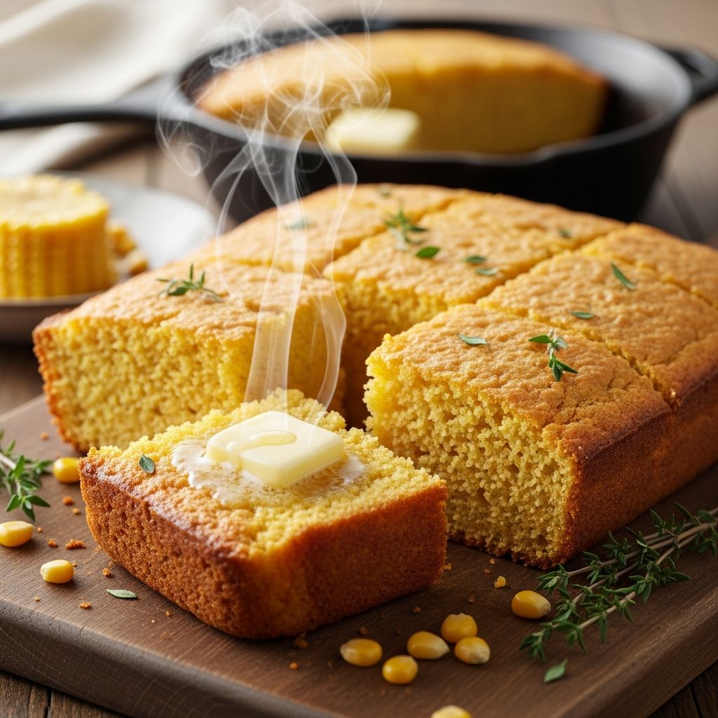 Master the art of effortless cornbread baking with this foolproof recipe for moist, golden perfection every time.