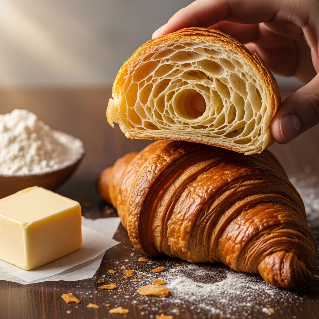 Simplified Croissant Baking with Room Temperature Butter Master the art of homemade croissants using an innovative softened butter technique