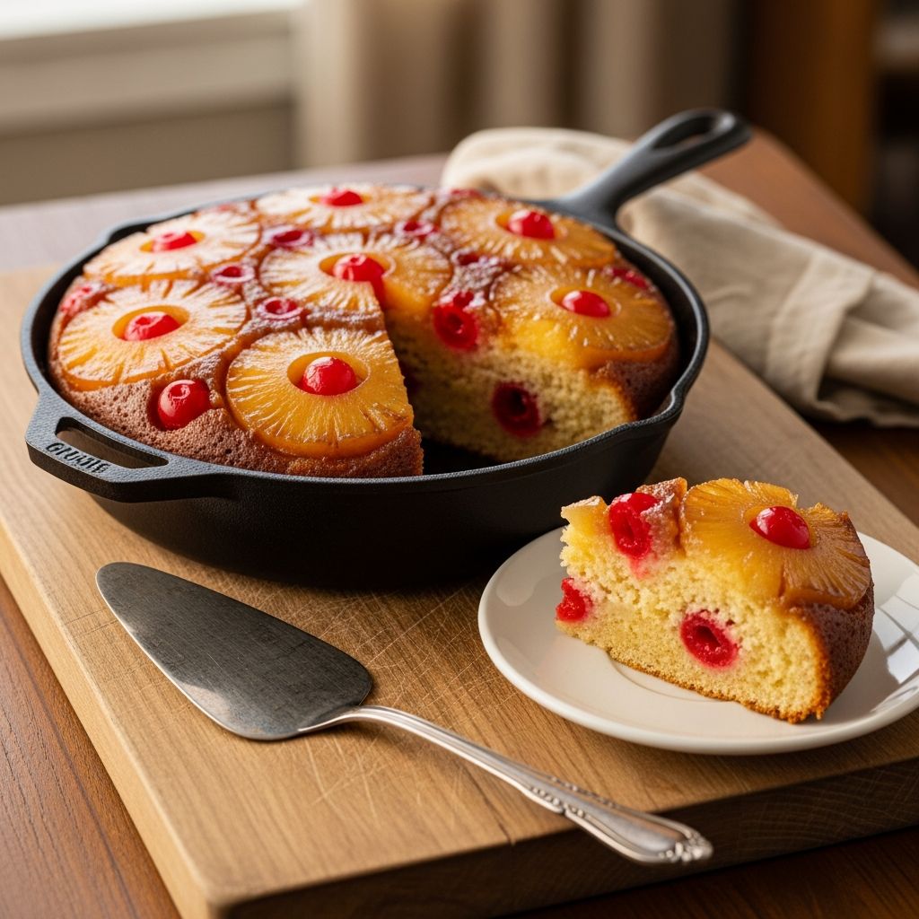 Master the art of baking a moist, caramelized skillet pineapple upside-down cake with step-by-step guidance and expert tips for flawless results every time.