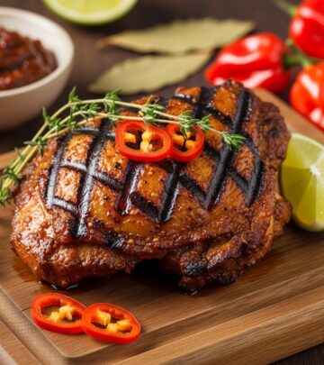 Master the bold flavors of Caribbean jerk chicken with this easy grilled thighs recipe, perfect for summer barbecues and weeknight dinners.