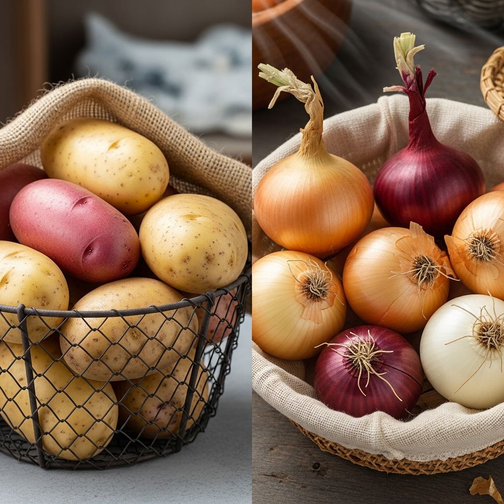 Discover why potatoes and onions shouldn't share space, plus expert tips for keeping both fresh for months in your kitchen.