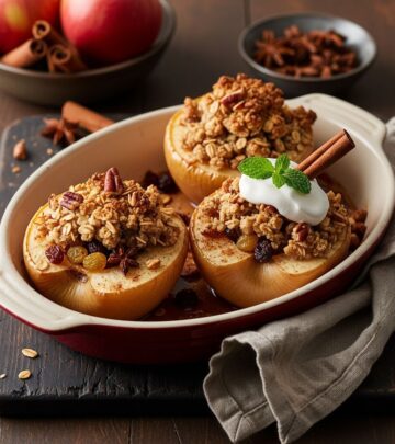 Discover the simple joy of naturally sweet baked apples with no added sugar, perfect for guilt-free treats any time of day.