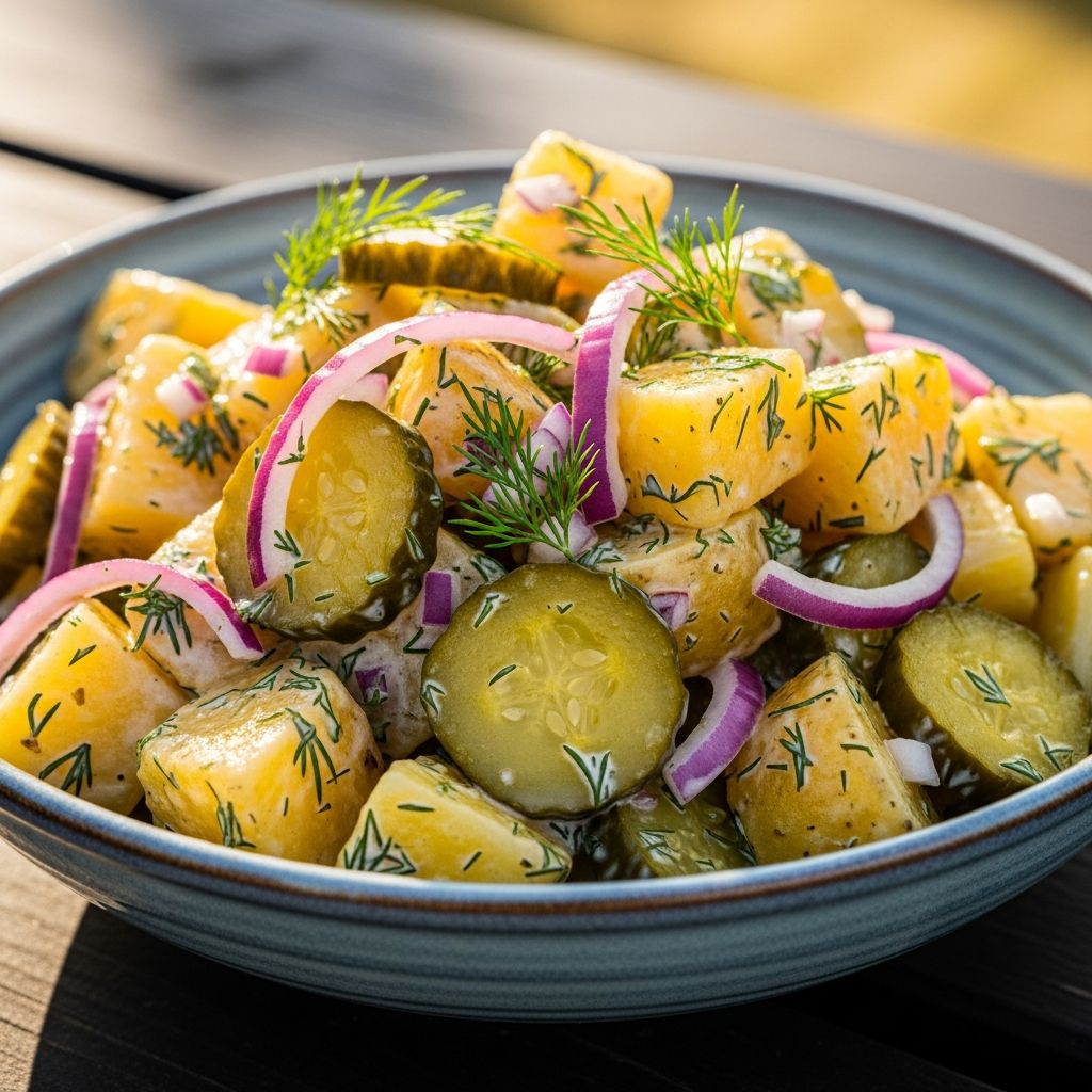 Discover the ultimate guide to crafting creamy, tangy sweet pickle potato salad with expert tips, variations, and perfect pairings for any occasion.