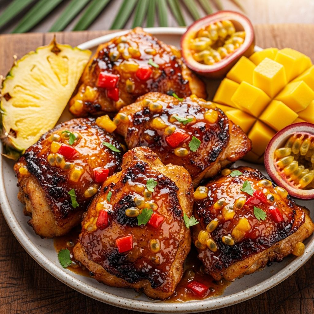 Master the art of combining sweet tropical fruits with fiery habanero heat in one stunning dish