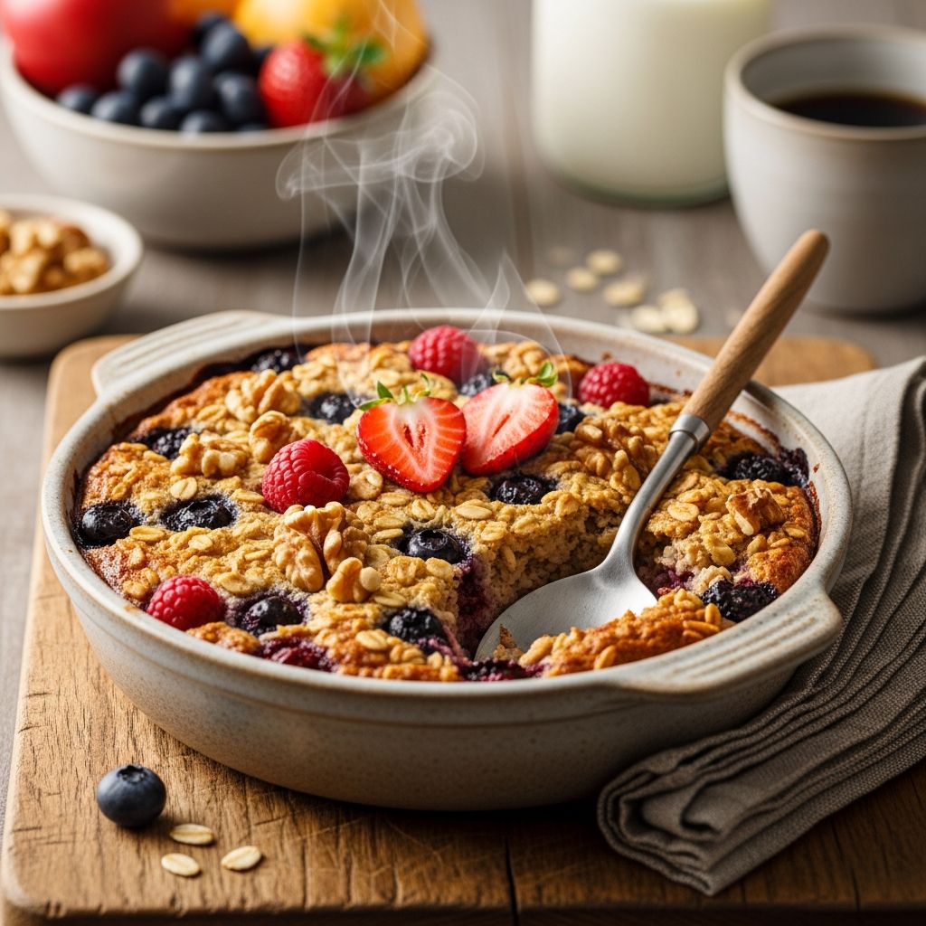 Discover nourishing baked oatmeal recipes perfect for breakfast meal prep, with customizable flavors and simple steps for every day.