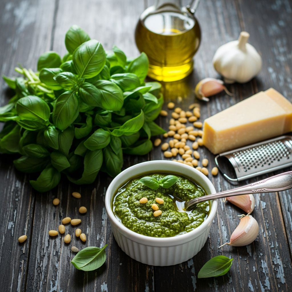 Master the art of homemade basil pesto with expert tips, variations, and perfect pairing ideas for every meal.