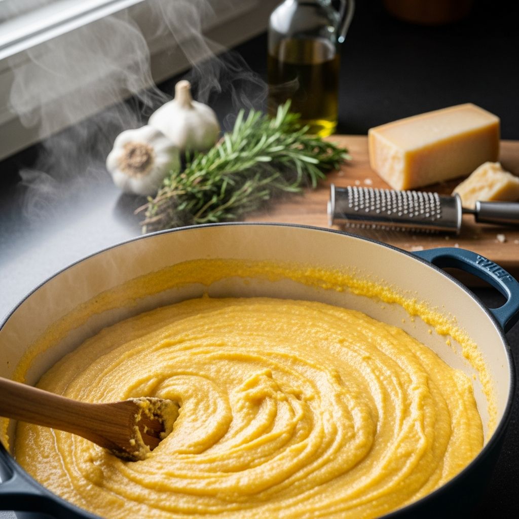 Master creamy, cheesy polenta for crowds with this foolproof big-batch recipe and pro tips for perfect results every time.
