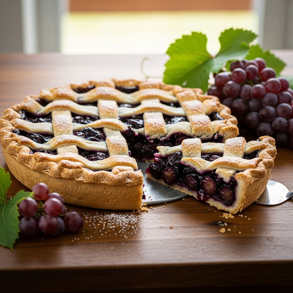 Concord Grape Pie Recipe: Classic Double-Crust Plus 4 Variations Discover the rich history, step-by-step recipes, and pro tips for baking the iconic Concord grape pie that captures fall's essence in every slice.