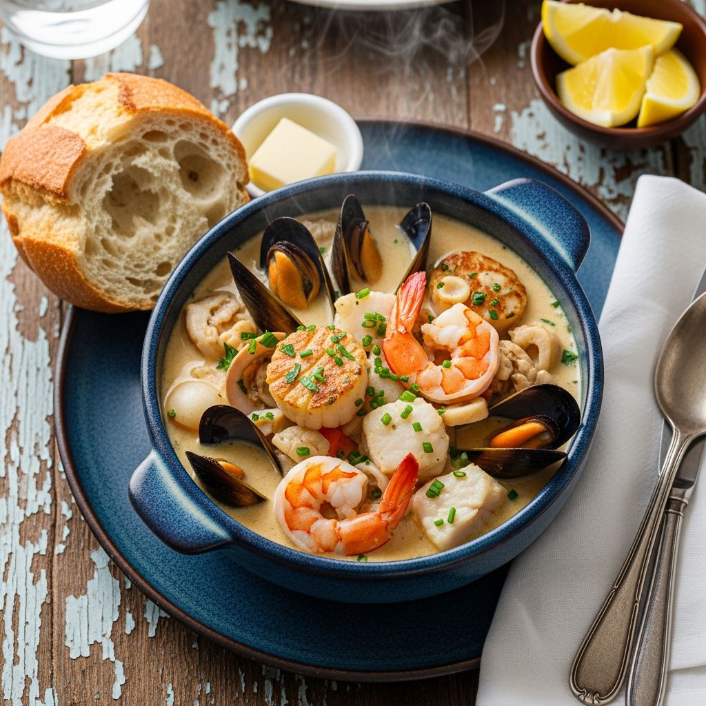 Ultimate Seafood Chowder Guide Master the art of creamy seafood chowder with expert tips, variations, and a foolproof recipe for restaurant-quality results at home.