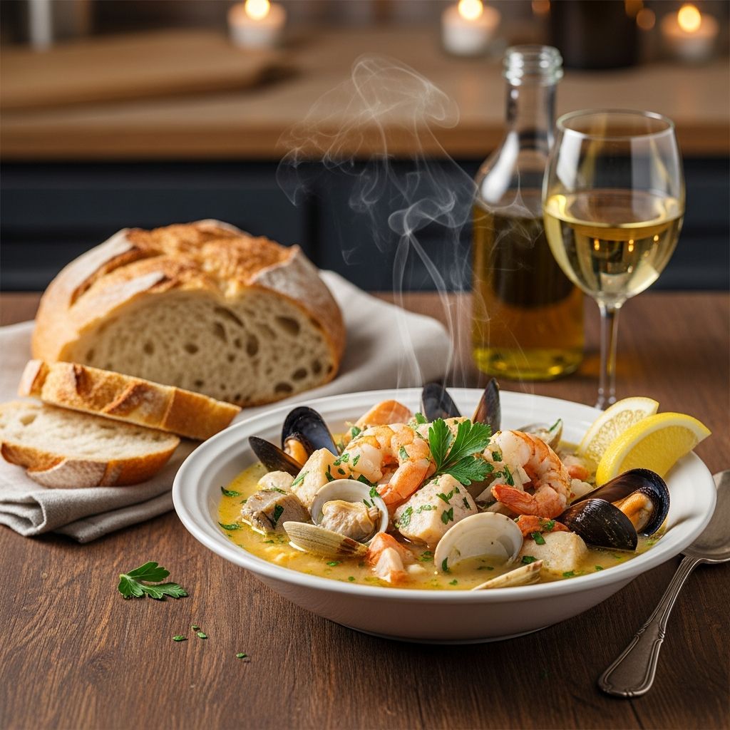 Ultimate Seafood Chowder Guide Master the art of creamy seafood chowder with expert tips, versatile recipes, and flavor-packed techniques for home cooks.