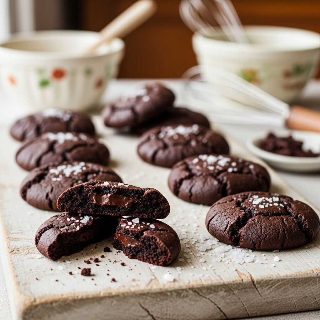Master the iconic salty chocolate shortbread cookies that blend French elegance with American indulgence for pure bliss.