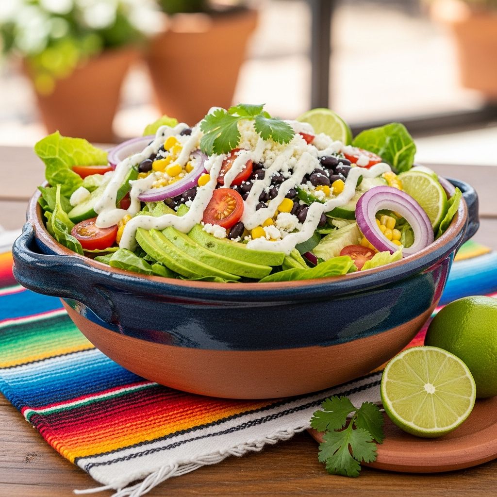 Discover fresh, flavorful Mexican salad ideas packed with bold tastes, crisp veggies, and zesty dressings for any meal.